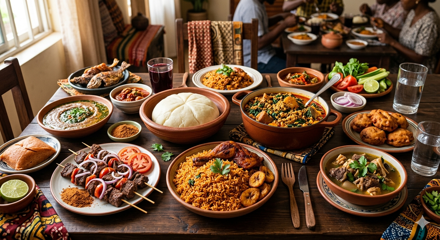 Pot of Jollof Kitchen Branding